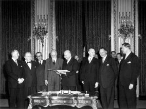 Unterzeichnung EGKS 18.4.51