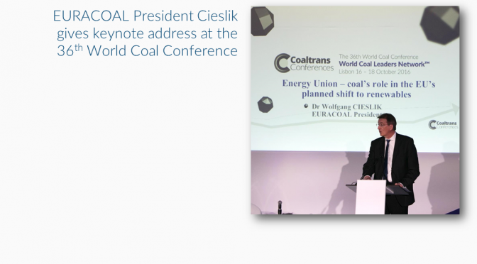 Coal industry leaders meet in Lisbon