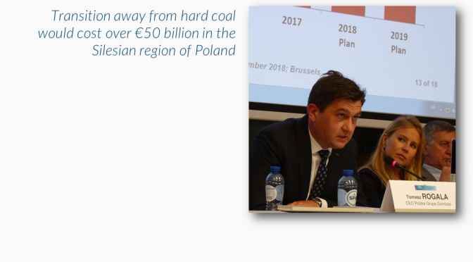 EURACOAL President Rogala at Coal Platform